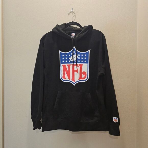 Official NFL Black Hoodie Size Medium - Picture 1 of 4